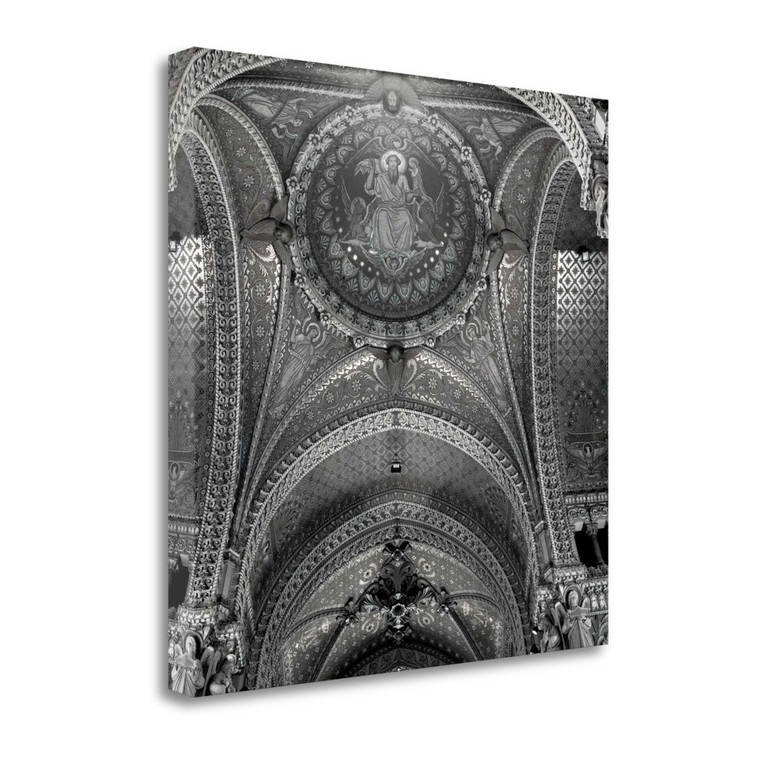 Lyon 1 Wrapped Canvas Print Living Room Wall Art - 606114268390