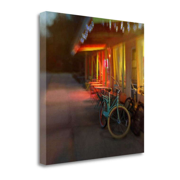 Jennifer's Bike 1 Wrapped Canvas Print Wall Art - 606114313847
