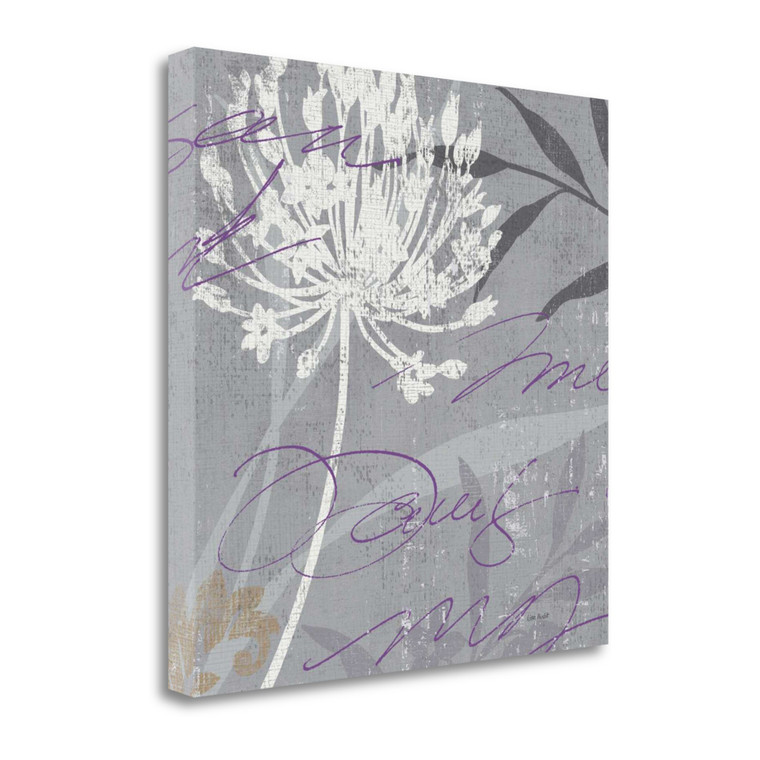 Greenology Gray I Wrapped Canvas Print Living Room Wall Art - 606114420279