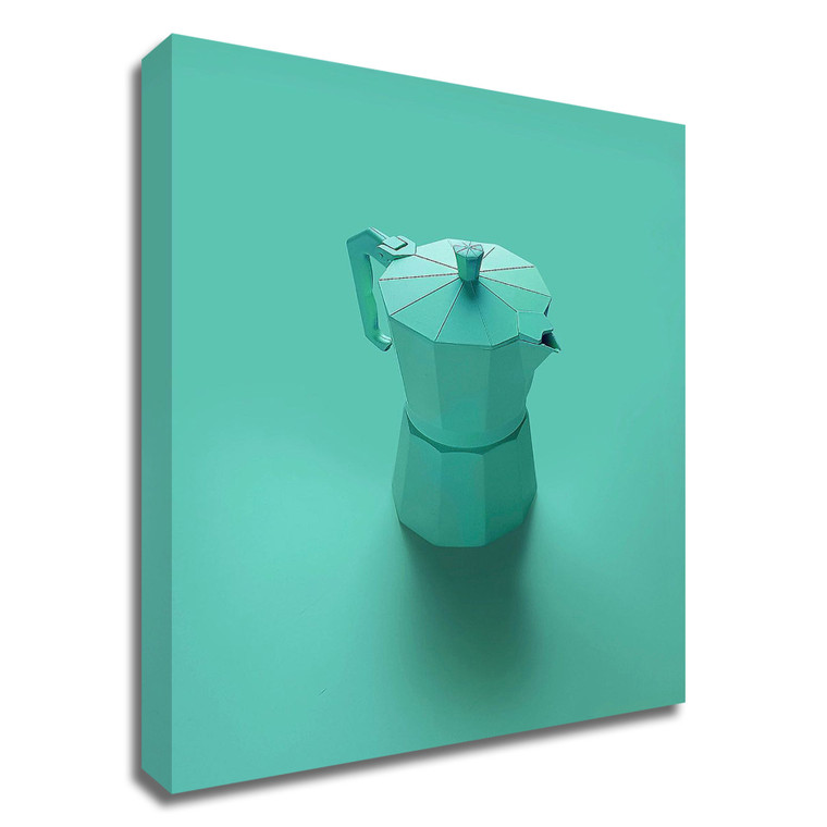 Green Dreams Wrapped Canvas Print Kitchen Wall Art - 606114468691