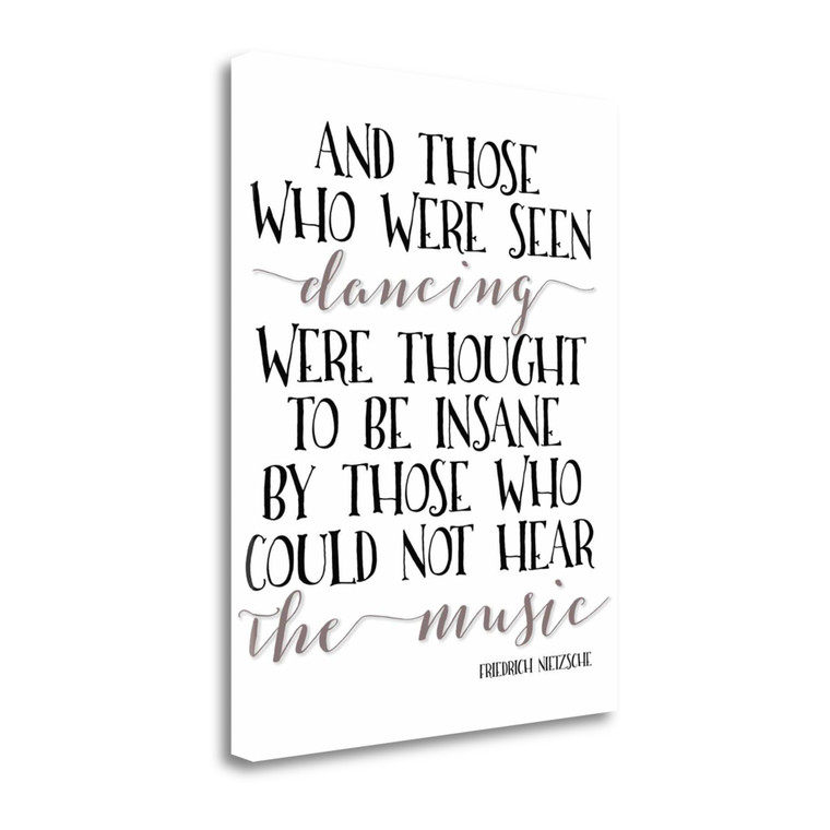 Seen Dancing 1 Wrapped Canvas Print Living Room Wall Art - 606114392781