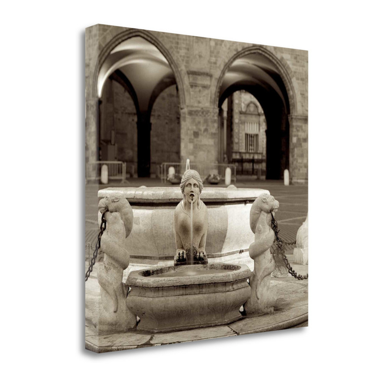 Bergamo 1 Wrapped Canvas Print Living Room Wall Art - 606114272410