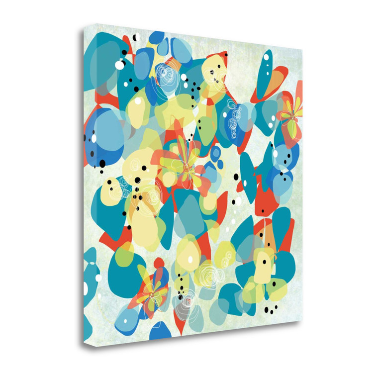 Falling On Water 2 Wrapped Canvas Print Wall Art - 606114331315