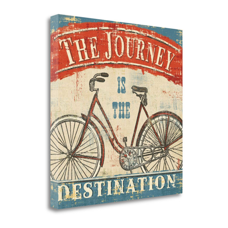 Beautiful Ride II Wrapped Canvas Print Living Room Wall Art - 606114413035