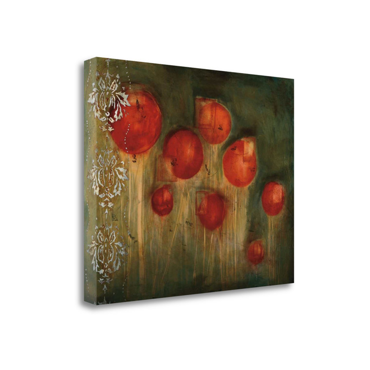 Rose Garden 4 Wrapped Canvas Print Wall Art - 606114205104