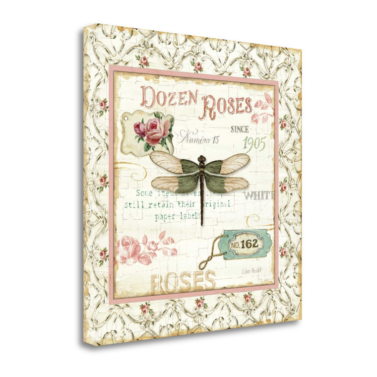 Rose Garden VI Wrapped Canvas Print Living Room Wall Art - 606114662655