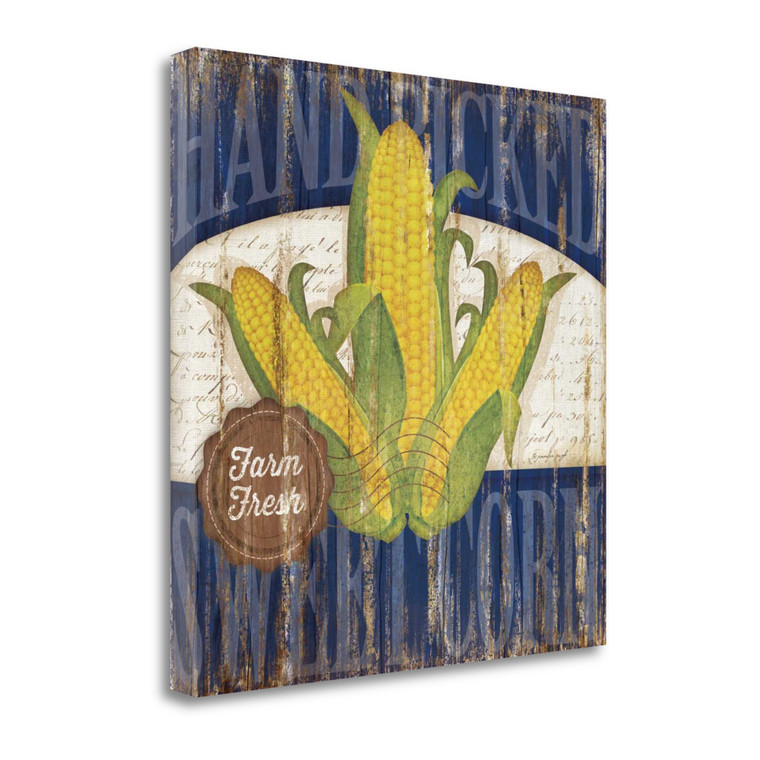 Sweet Corn 1 Wrapped Canvas Print Living Room Wall Art - 606114365891