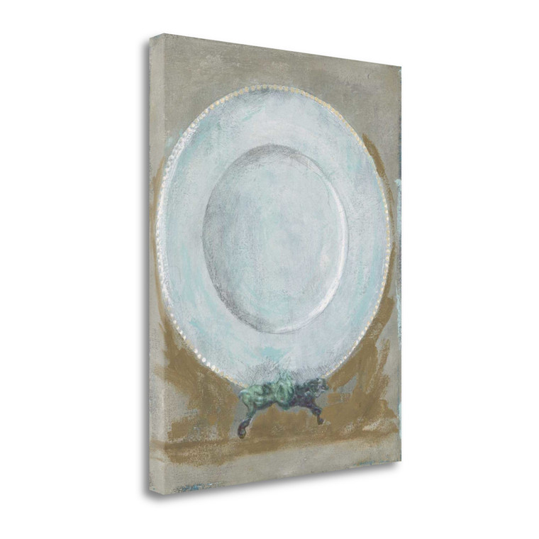 Dinner Plate Ii Wrapped Canvas Print Wall Art - 606114170099