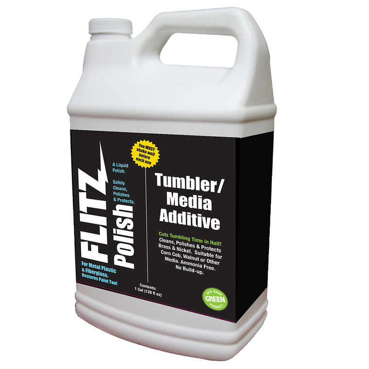 Flitz Polish/Tumbler Media Additive - 1 Gallon (128oz) - 065925045109
