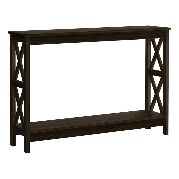 Rectangular Espresso Hall Console Accent Table - 4512822897707