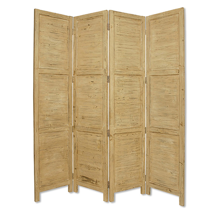 1" X 76" X 84" Yellow Wood Screen - 689805010614