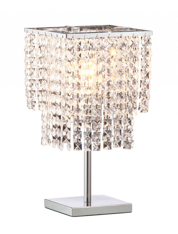 Dazzle Falling Crystals Table Lamp - 808230020634