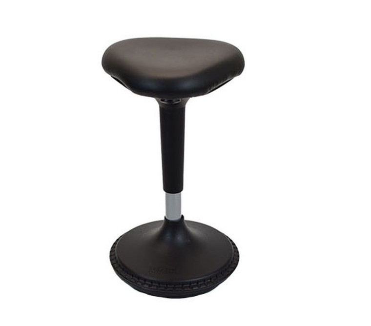 Black Tall Triangle Seat Swivel Active Balance Chair - 808230003804