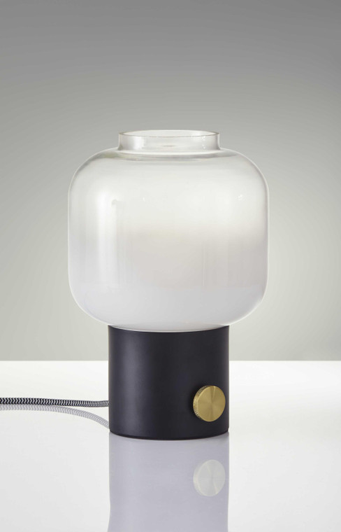 Mod Pod Black Glass Table Lamp - 4512839456751