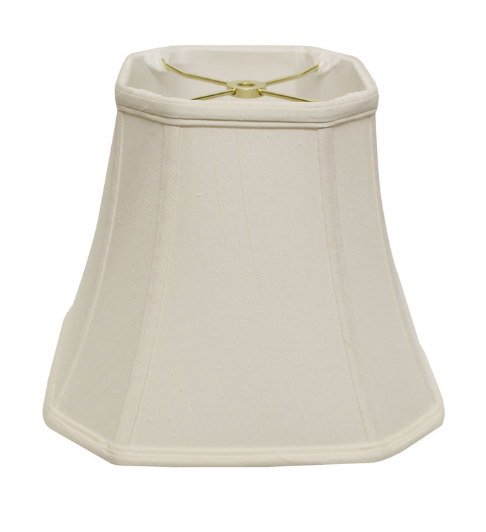 White Monay Shantung Silk Square Lamp Shade Decor