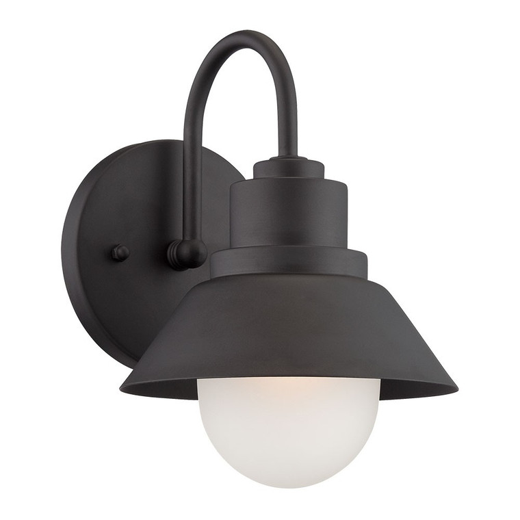 Matte Black Lamp Shade Wall Light - 808230011724