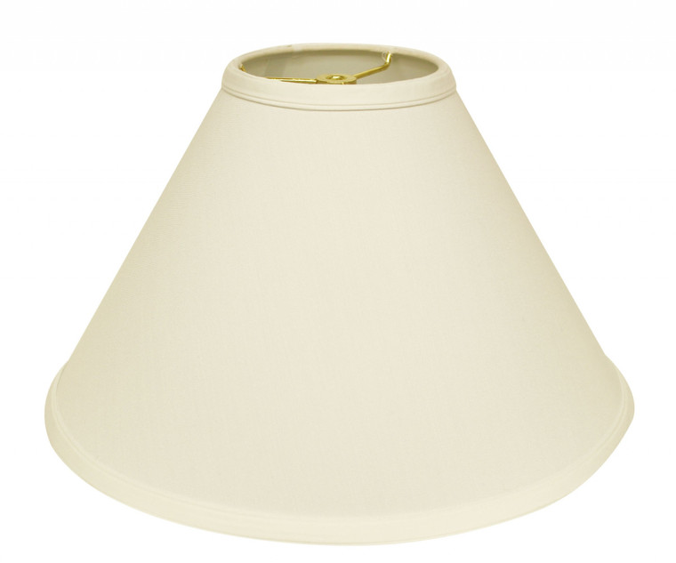 Ivory No Slub Innsbruck Print Cone Lamp Shade