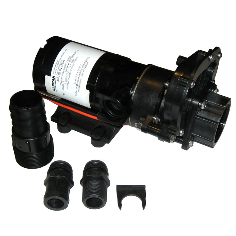 Raritan Macerator Pump - 12v w/Waste Valve - 085462035746