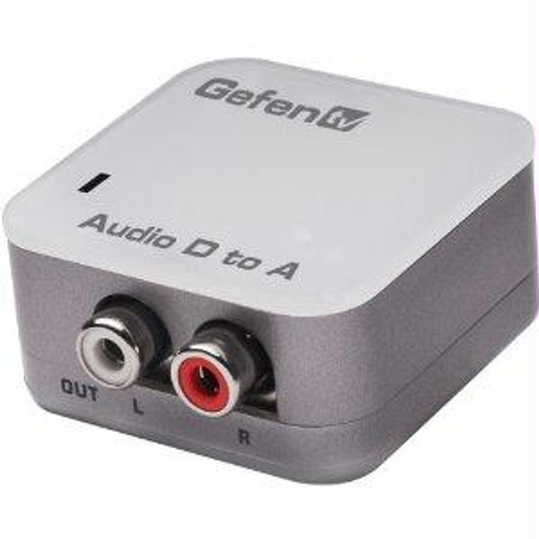 Gefen Inc Gefentv Digital Audio To Analog Adapter Package Includes: Unit; (1) Cab-tlink-3m - 845344080567