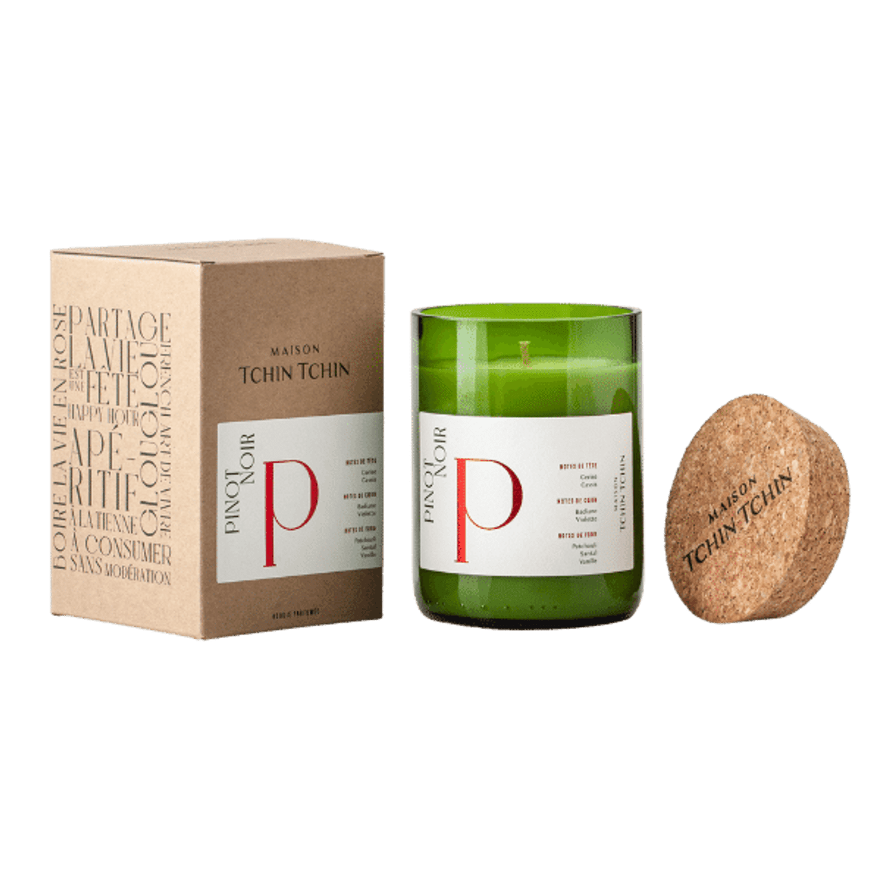 Liquid Farm - Products - Pinot Wine Bottle Candle