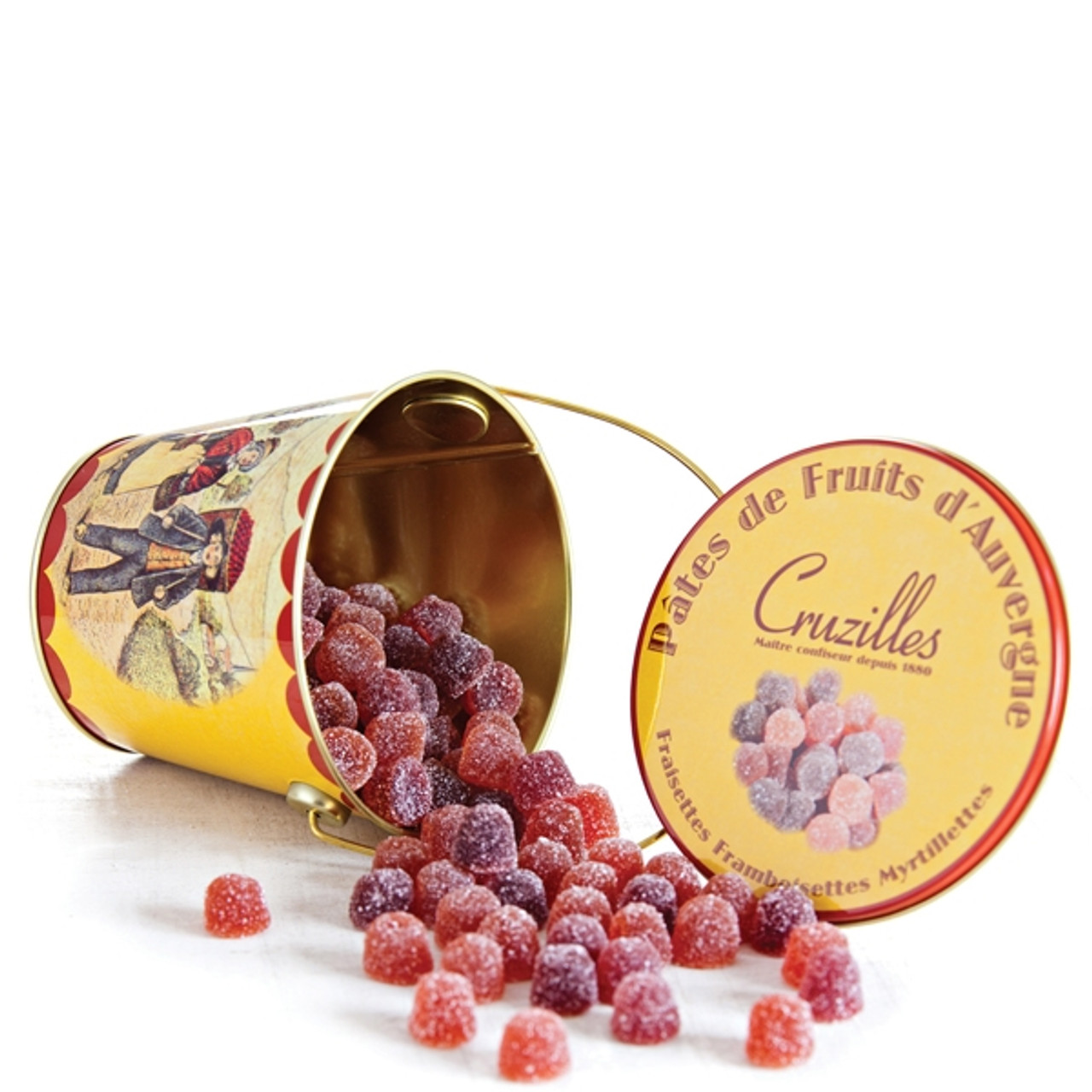 Boite de pâtes de fruits 600g - Cruzilles