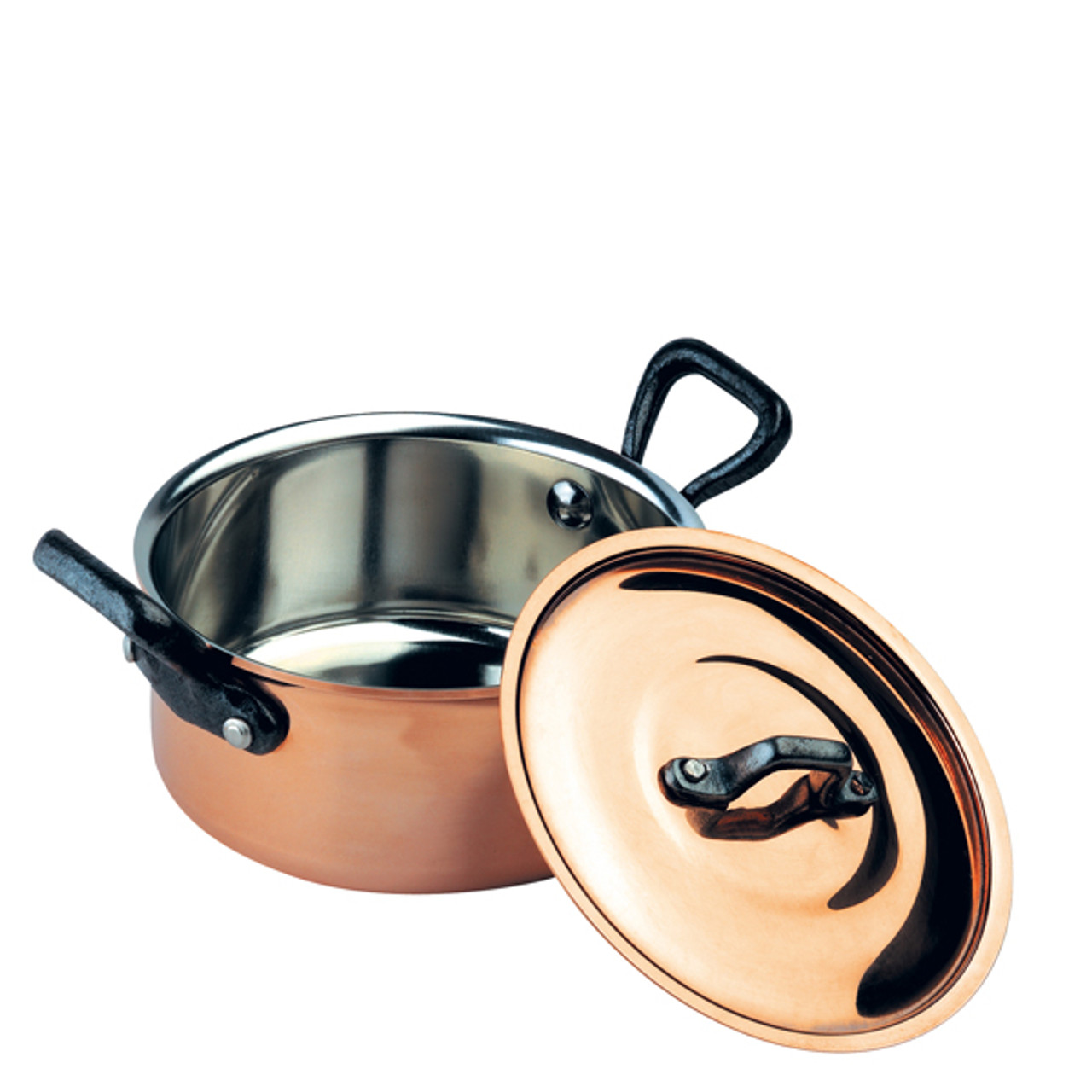 Mini Copper Saucepan with Lid