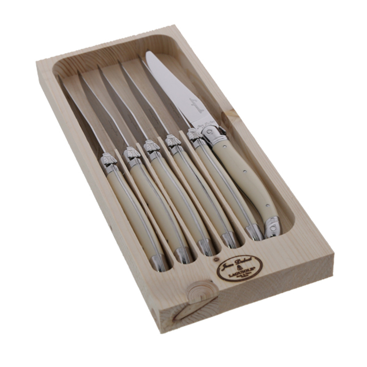 Laguiole Autumn Cutlery Set with Steak Knives