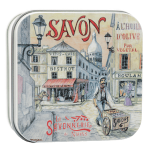 4 Saponi Artigianali La Savonnerie De Nyons - Burro Di Karitè E Olio D'Oliva, 100g Ciascuno, Made In France