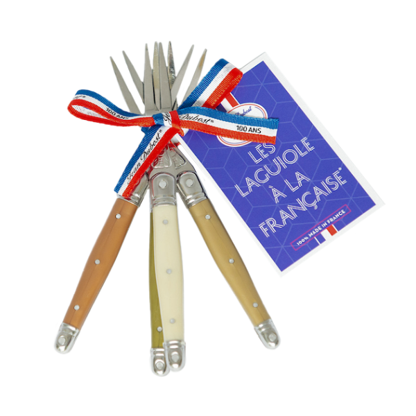 Jean Dubost Laguiole à la Française 4 Cocktail Fork