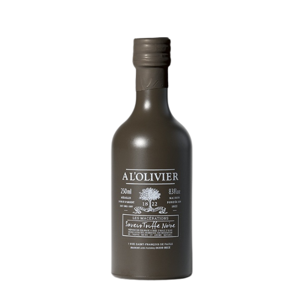 A L'Olivier Black Truffle Olive Oil - Stone Bottle 8.4oz - The