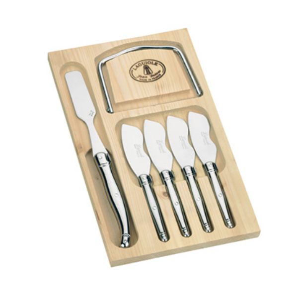 Jean Dubost 6 piece Foie Gras Set in Stainless Steel - The French Farm