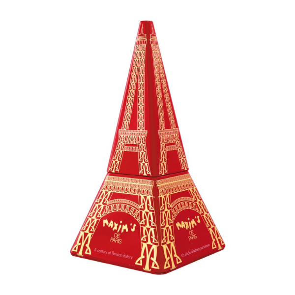 Maxim's de Paris Eiffel Tower Tin With Caramels 3.88oz