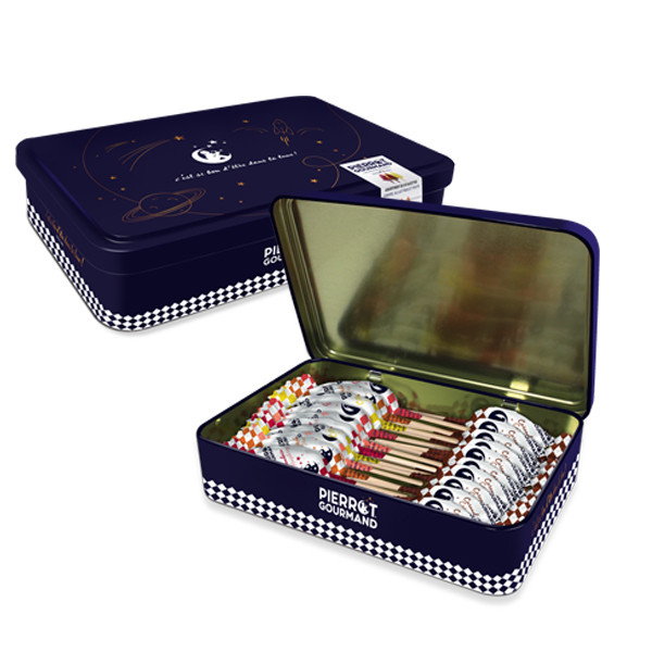 Pierrot Gourmand Tin of Lollipops 9.24oz - 20CT