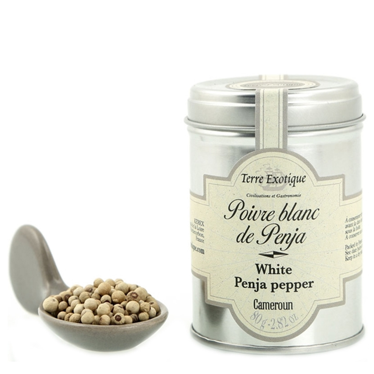 Pepper White Penja - Poivre Blanc de Penja 10 x 100 gr. - Aheco Webshop