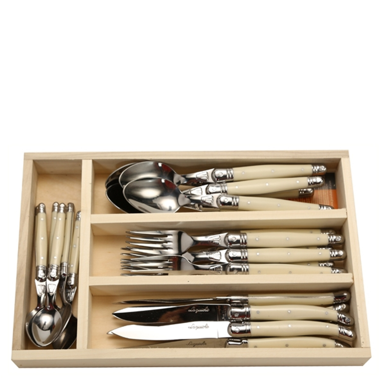 Jean Dubost Laguiole Mid Gauge Flatware Sets