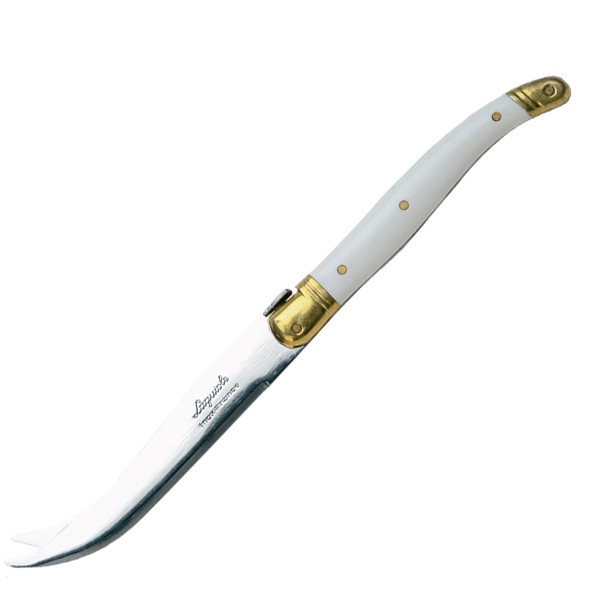 Jean Dubost Cheese Knife Ivory in Craft Box