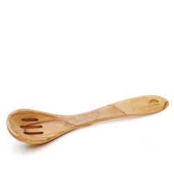 Olive Wood Curved Olive Spoon