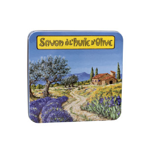 南仏プロバンスプリントニョンスカーキ Provencale Landscape