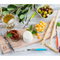 Jean Dubost 5 Pc Tapas Board with Multicolor Handles