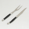 Jean Dubost Carving Set with Black Handles in a Box