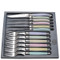 Jean Dubost 12 Pc Laguiole Set Pastel