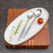 Jean Dubost Salad Servers with Gray Colored Handles Jean Dubost Salad Servers with Gray Colored Handles
