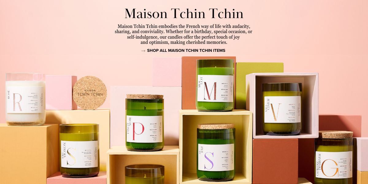 At Maison Tchin Tchin, we embody the essence of the French way of life, infusing audacity, sharing, and conviviality into every candle we create. Whether you're celebrating a birthday, a special occasion, or simply indulging in self-care, our candles are designed to add the perfect touch of joy and optimism to your moments.  Our carefully crafted candles go beyond being mere wax and wick; they are a celebration of life's beautiful moments. Each flame flickers with the spirit of sharing and creating cherished memories. Choose Maison Tchin Tchin for an experience that transcends ordinary candles, bringing the art of living right to your space.  Explore our collection and discover the ideal candle for your moments of joy and celebration. Maison Tchin Tchin - where every candle tells a story of the French way of life.