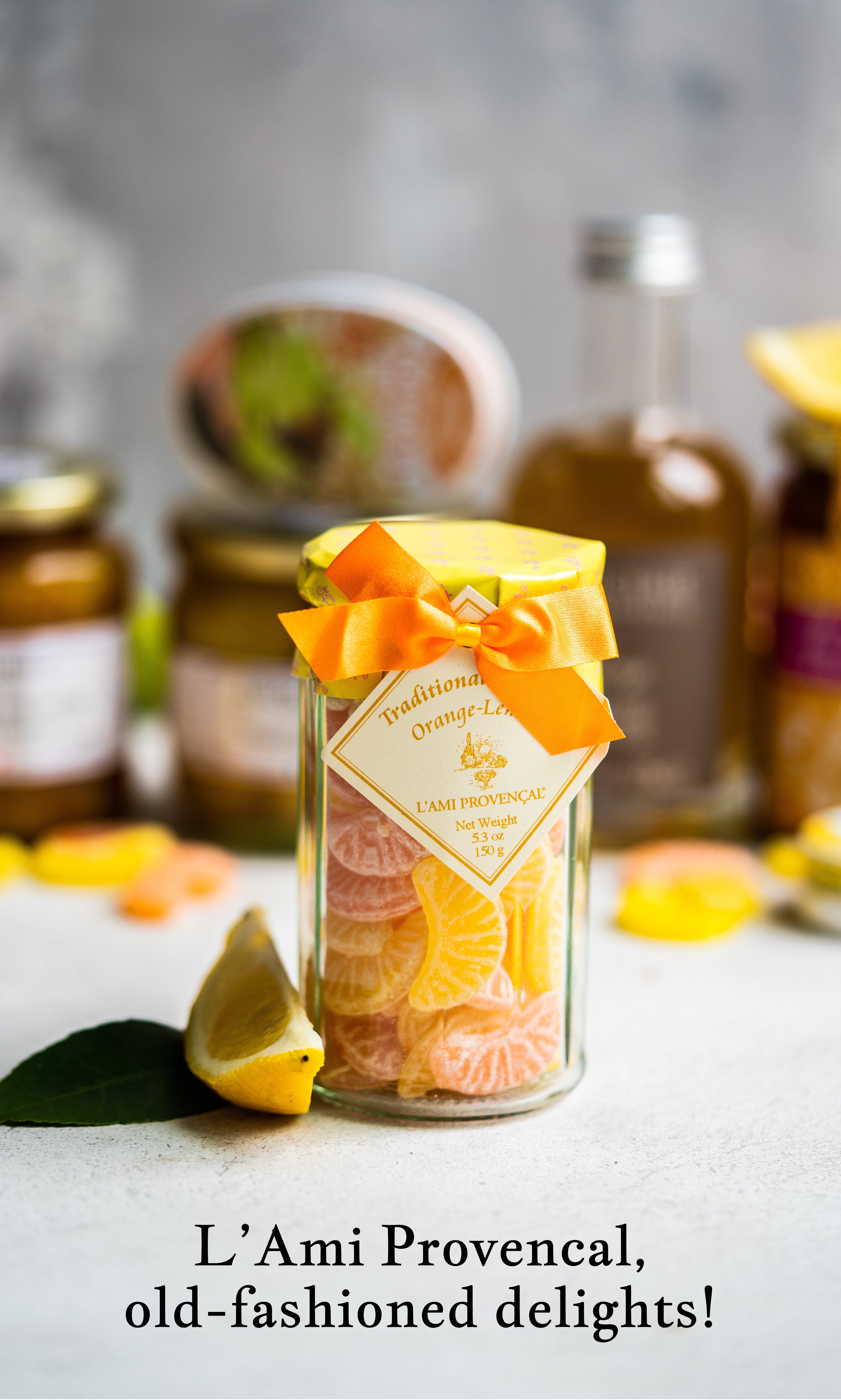 Discover L'Ami Provencale's range of traditional French products from Eguilles, France – from old-fashioned candies to natural beauty items.