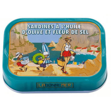 Conserverie Ferrigno Sardines in Olive Oil and Fleur De Sel 4oz
