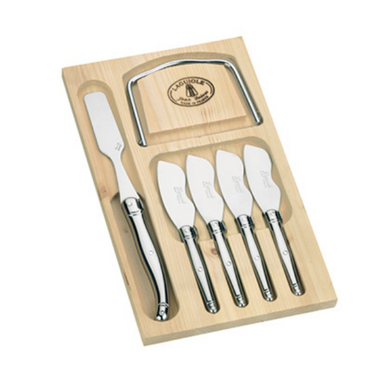 Jean Dubost 6 piece Foie Gras Set in Stainless Steel - The French Farm