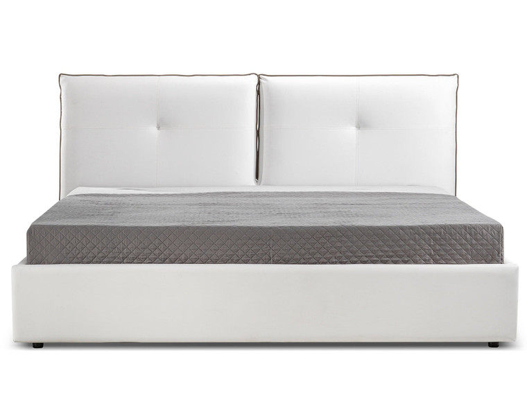 Aspen Queen Storage Bed | White