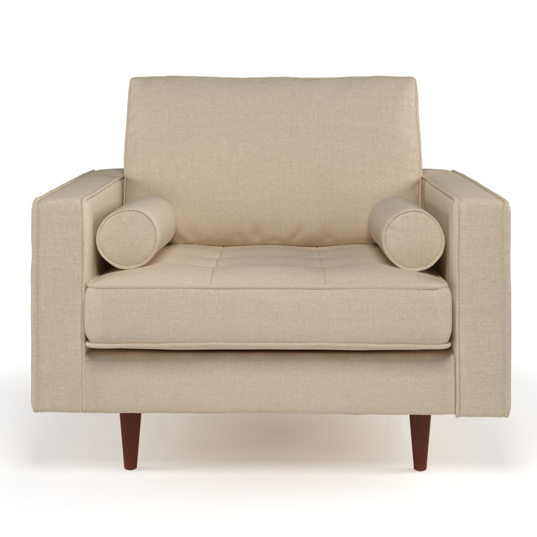 Blakely Upholstered Fabric Arm Chair