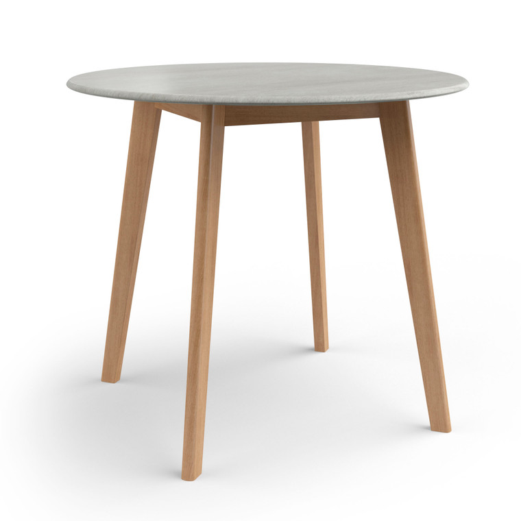Porter 36" Round Faux Cement Dining Table
