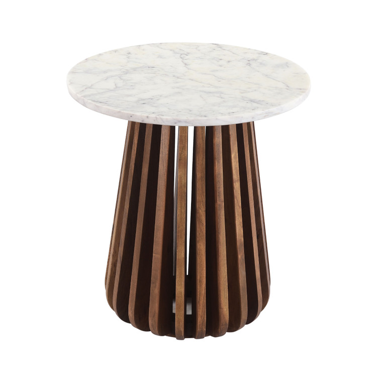 Terra Round Marble Side Table